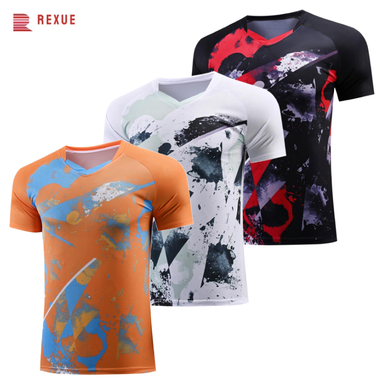 Table Tennis Shirt - Maglietta da ping pong con scollo