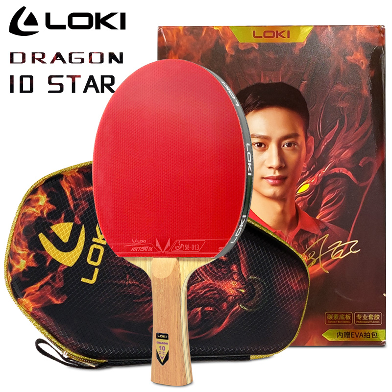 Table Tennis Movie - LOKI DRAGON 10 STAR Racchetta da