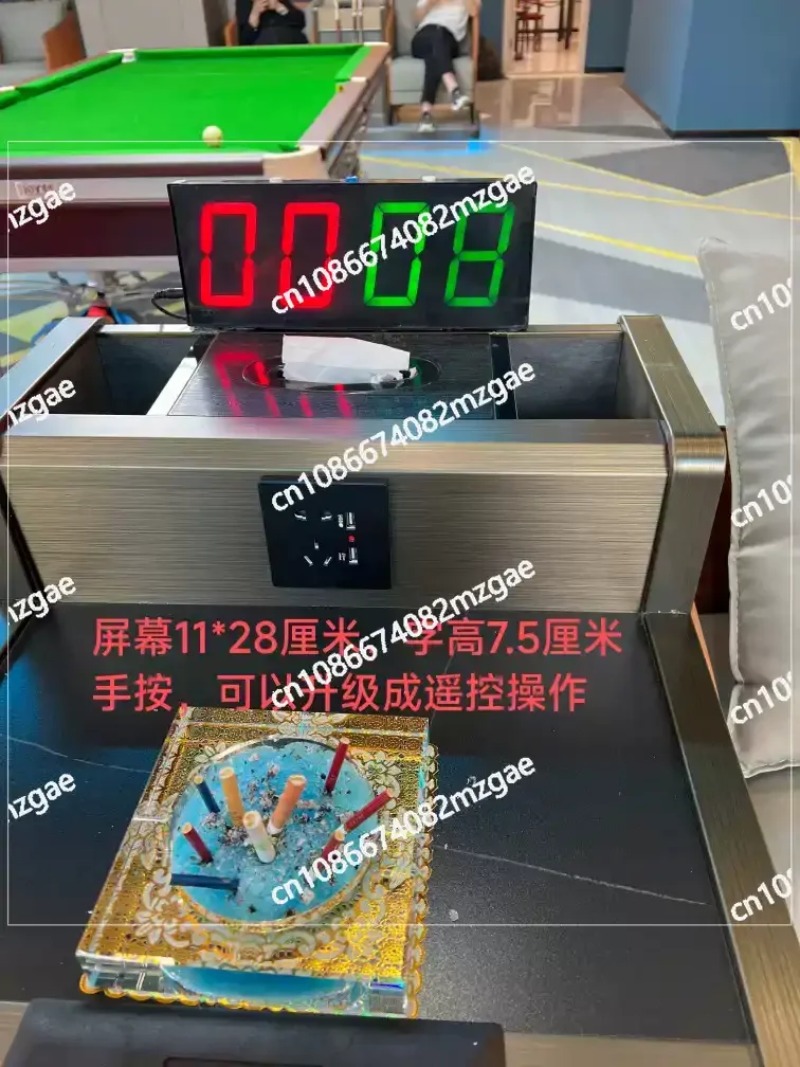 Table Tennis Scoreboard - Tabellone Segnapunti Digitale Portatile 200x103mm per