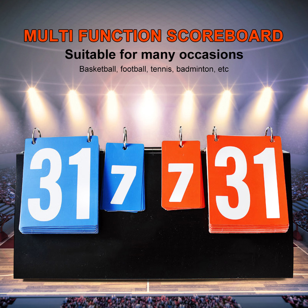 Table Tennis Scoreboard - Tabellone Segnapunti a 4 Cifre per