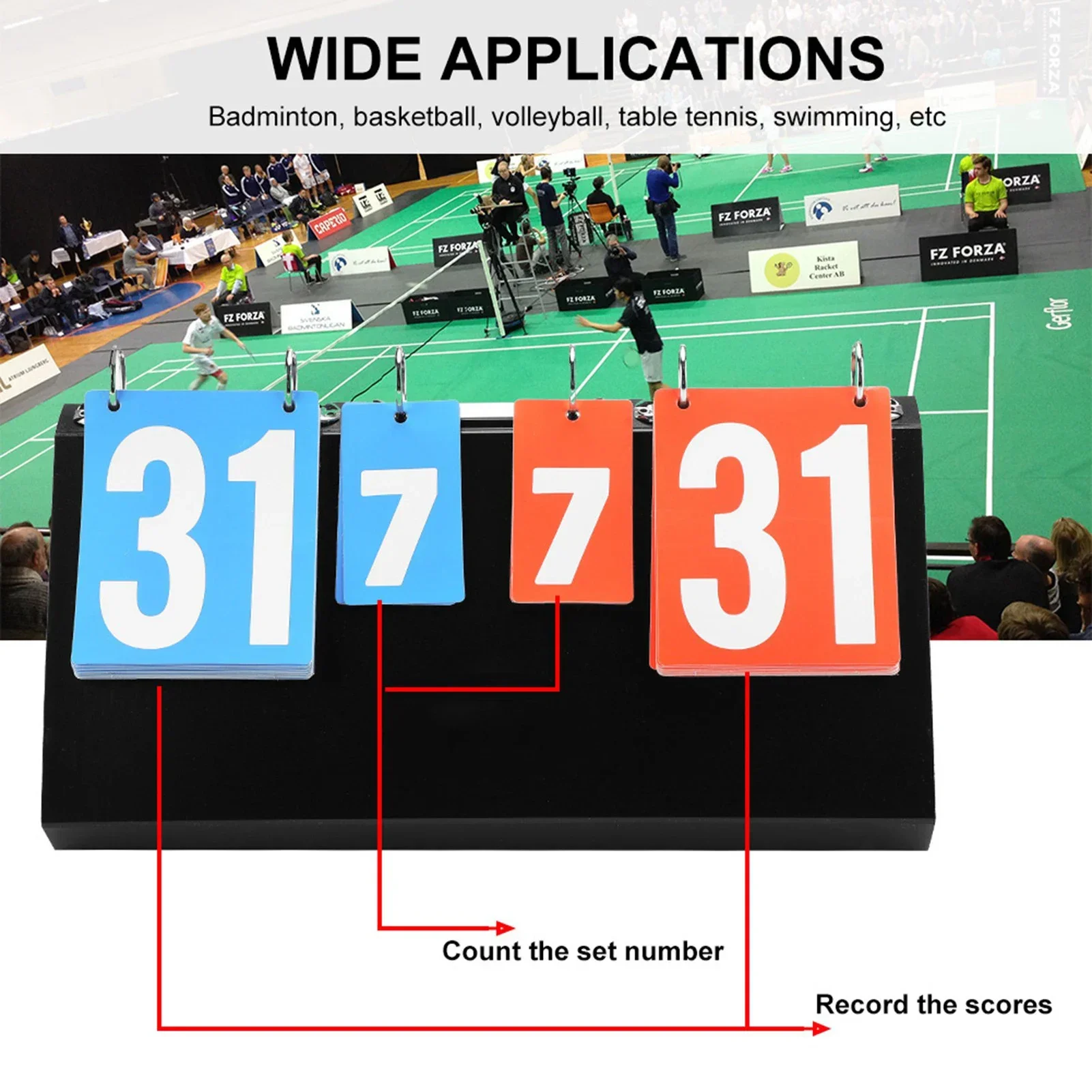 Table Tennis Scoreboard - Tabellone segnapunti per competizioni sportive a