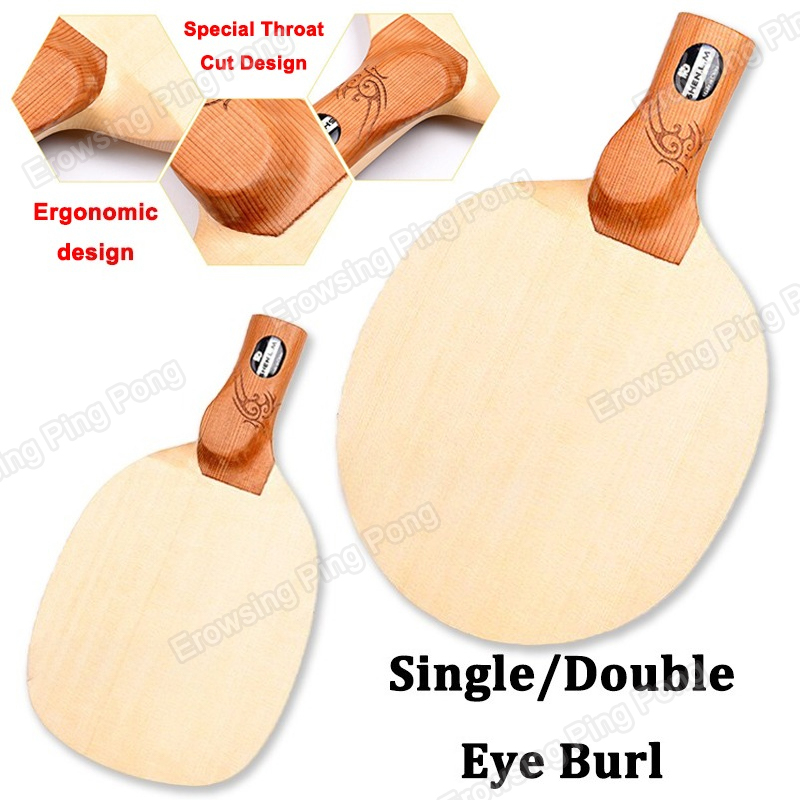 Table Tennis In Chinese - Racchetta da Ping Pong in Legno