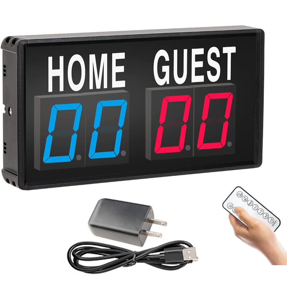 Table Tennis Scoreboard - Tabellone Segnapunti Digitale LED Portatile a