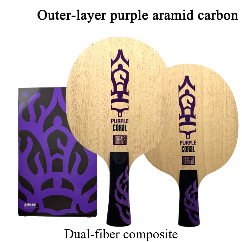 Table Tennis Blades - Racchetta da Ping Pong Meteor Purple