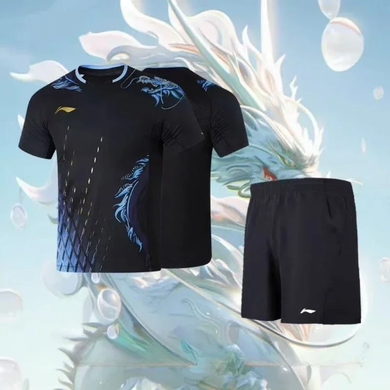 Table Tennis Shirt - Set di abbigliamento sportivo da ping