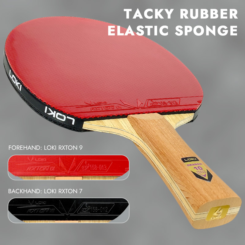 LOKI DRAGON 10 STAR Racchetta  - Table Tennis Movie recensione e prezzo