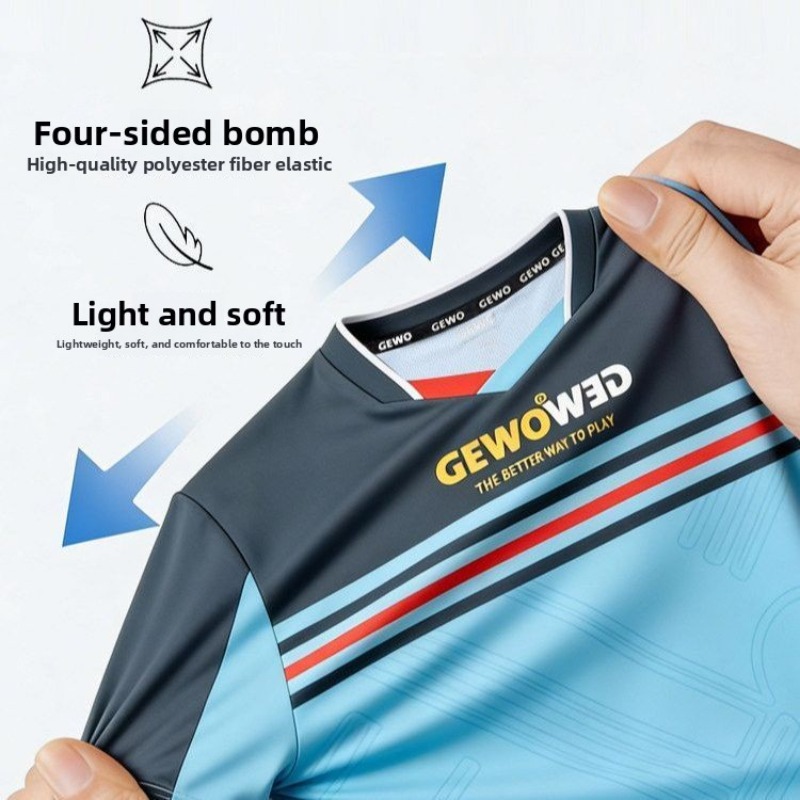 GEWO nuova maglietta sportiva  - Table Tennis Shirt recensione e prezzo