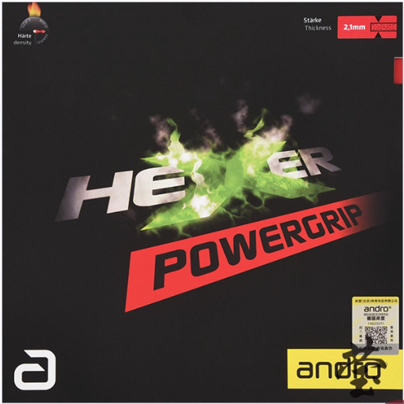 Andro HEXER GRIP gomma da ping - Table Tennis Grip recensione e prezzo