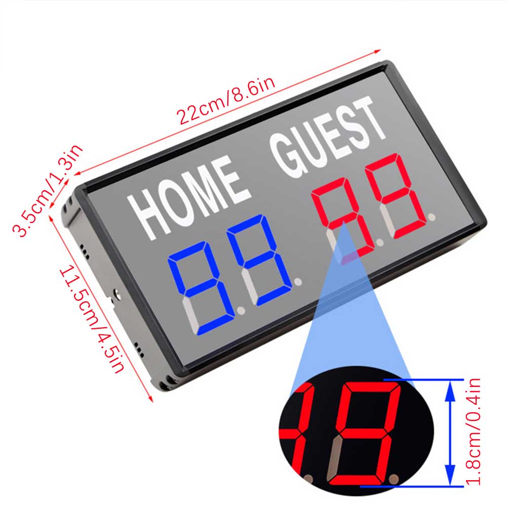 Tabelloni segnapunti elettroni - Table Tennis Scoreboard recensione e prezzo