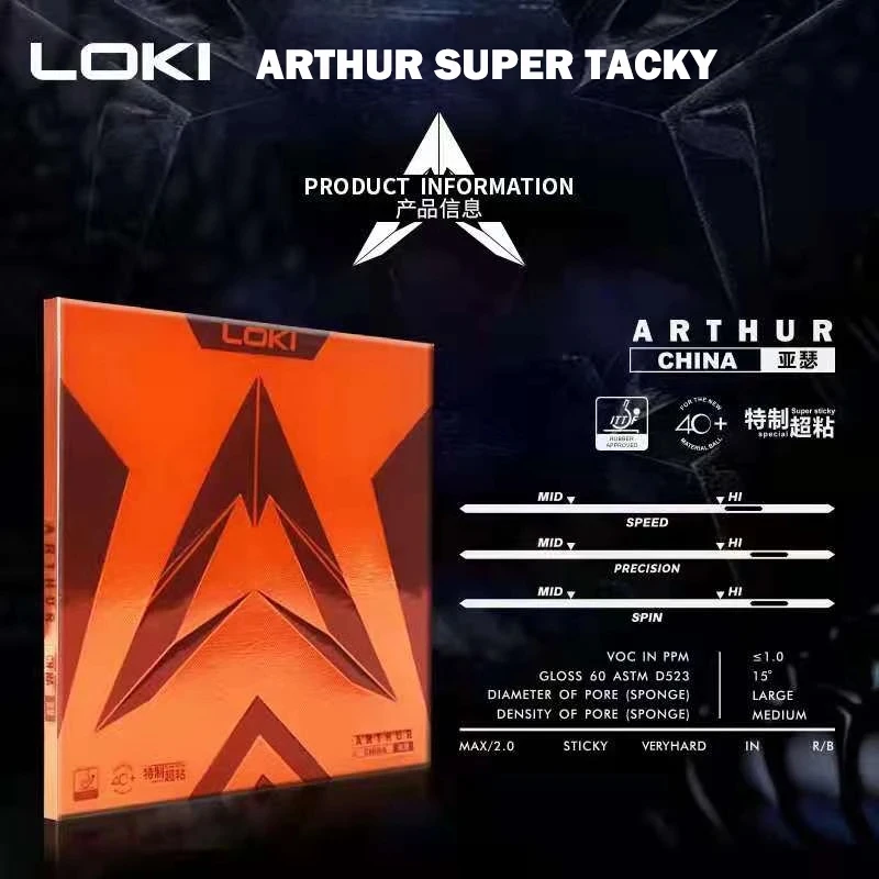 Originale LOKI ARTHUR europa/A - Table Tennis Grip recensione e prezzo
