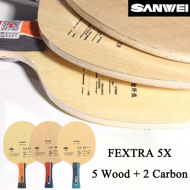 SANWEI FEXTRA 5X Blu/Giallo, R - Table Tennis Blades recensione e prezzo