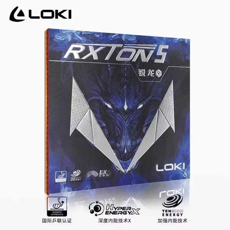 LOKI RXTON 5 Gomma da ping pon - Table Tennis Movie recensione e prezzo